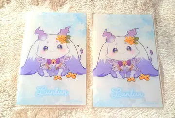 니지산지 아야카키 HANABIYORI 클리어 카드 룬룬 꽃의 요정