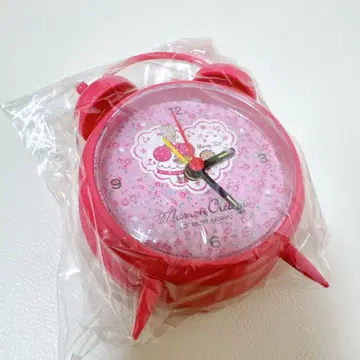 [ 당시 물건 초레어 ] Sanrio 산리오 마론 크림 시계 알람 시계