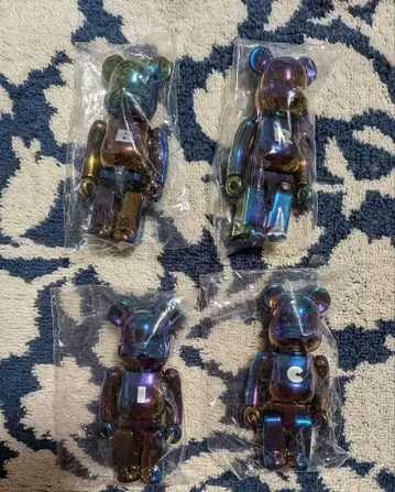 [ 시리즈 43 베이직 4종 세트 ] 베어브릭 내부 가방 미개봉