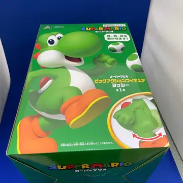 슈퍼 마리오 빅 액션 피규어 요시 (새상품 미개봉)