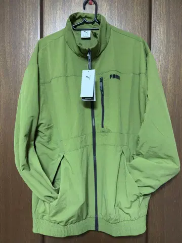 PUMA 그린 나일론 자켓 M