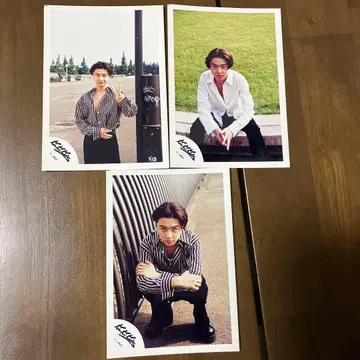 KinKi Kids 도모토 츠요시 공식 사진 3장 세트