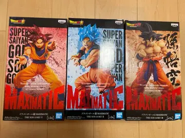 드래곤볼 MAXIMATIC 손오공 피규어 3종 세트