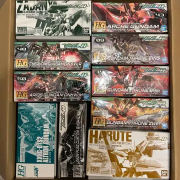 건담 프라모델 HG 묶음 판매 더블오 계열