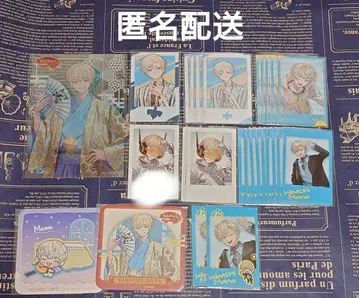 니지산지 폴라로이드풍 카드 스이파라 코스터 클리어 카드 히바치 마나 세트