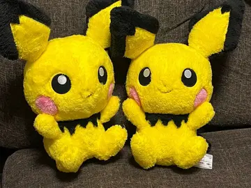 포켓몬 메챠모후굿토 호코리이야사레 봉제 인형 ~피츄~ 2개 세트