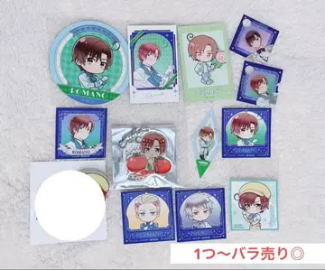 헤타리아 로마노 굿즈 세트 아모카페 미쿠가 등