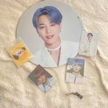 지민 부채 포토카드 세트 BTS