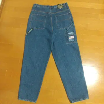 MECCA 페인터 팬츠 W38 L32 USA 90s 배기 데님