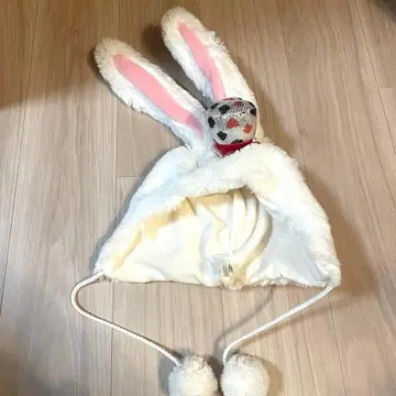 디즈니 이상한 나라의 앨리스 화이트 토끼 팬캡