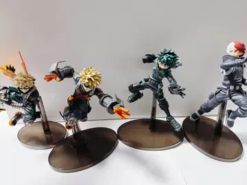 나의 히어로 아카데미아 월드 히어로즈 미션 피규어 4체 세트