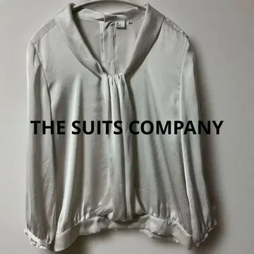 더 수트 컴퍼니 새틴풍 블라우스 자켓 이너