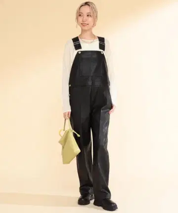 RayBEAMS 블랙 인조 가죽 살로펫