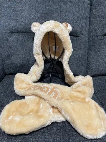 푸우 머플러 캡