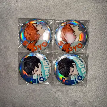 하이큐!! 점프GIGA 2024 메탈릭 캔뱃지 히나타 카게야마