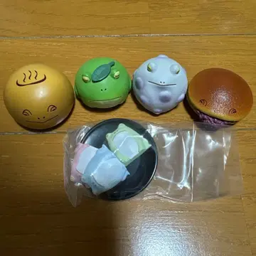감미처 아마가에루 캡슐 토이 5개 세트