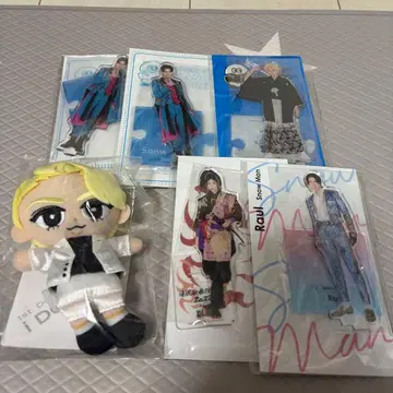 라울 스노우 칠 봉제 인형 아크릴 스탠드 세트