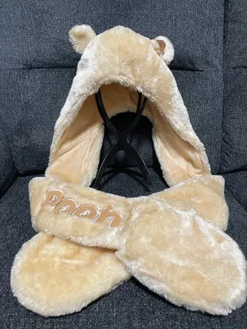 푸우 머플러 캡