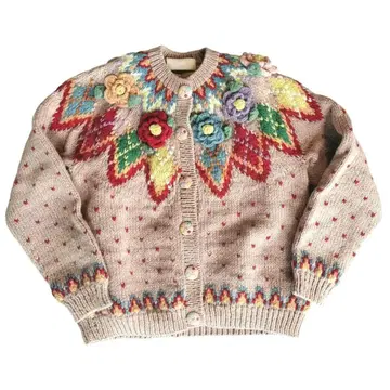 핑크하우스 가디건