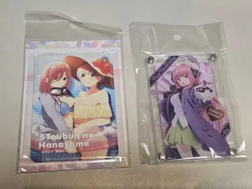 5등분의 신부 패스 케이스 세트