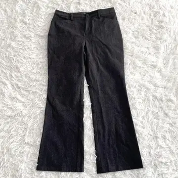 비쓰리 B3 스트레이트 팬츠 슬랙스 다크 그레이 무지 캐주얼