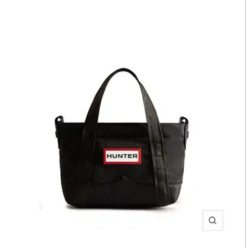 HUNTER 블랙 숄더백