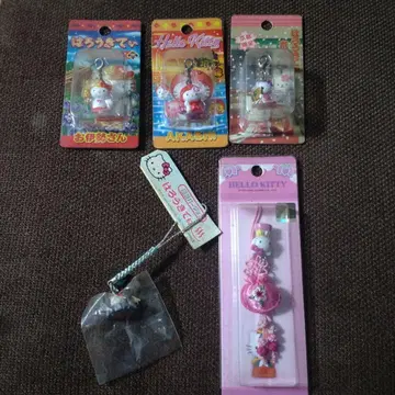 헬로키티 지역 한정 스트랩 족자 참 한국 아카시 교토 이세