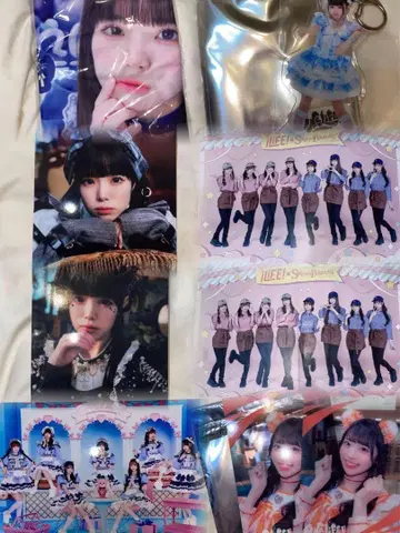 iLiFE! 굿즈세트 소라시 카렌 무지개깃털 미니 작은곰 마무