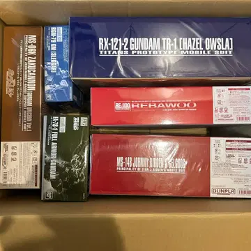 건담 프라모델 HG MG RE 묶음 판매 미조립