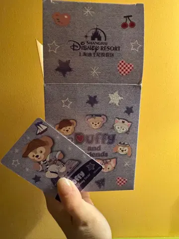 더피앤프렌즈 랜덤 피규어 상하이 디즈니