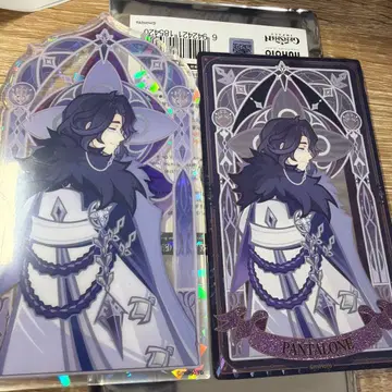 원신 서리 흔적과 권염 시리즈 부자 카드 아크릴 스탠드