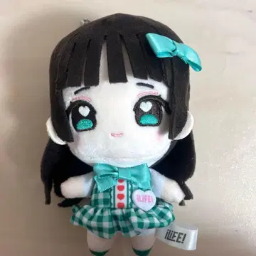 iLiFE! 히로인즈 아이돌 봉제 인형 마스코트 와카바 노아 그린