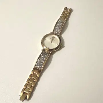 Swarovski 골드 크리스탈 워치