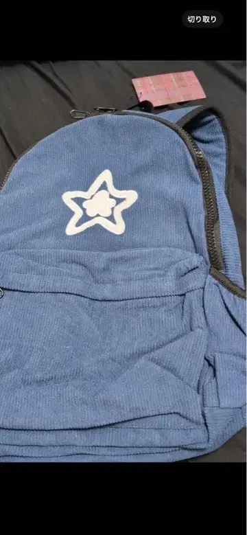 코듀로이 파랑 백팩 스타팀 star team