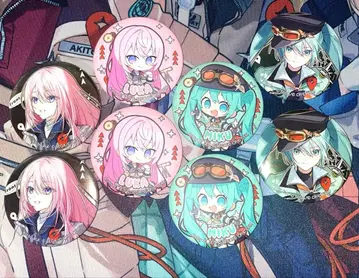 프로세카 캔뱃지 8점 세카라이 5th