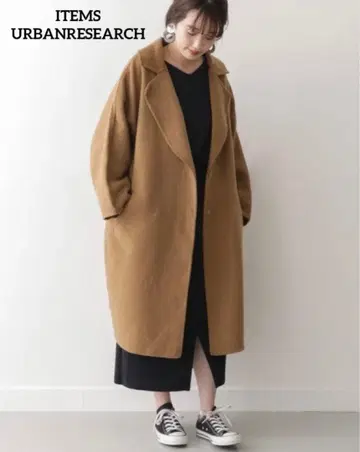 더블 페이스 돌먼 체스터 코트 ITEMS urbanresearch