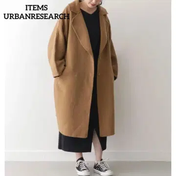 더블 페이스 돌먼 체스터 코트 ITEMS urbanresearch