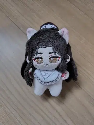 이하와 그의 하얀 고양이 사존 봉제 인형 초만녕 10cm