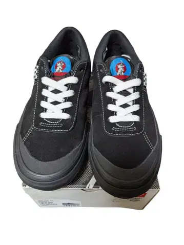 VANS 반스 살만 아가 블랙 스웨이드 로우컷 스니커즈