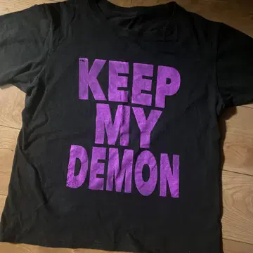 KEEP MY DEMON 반팔T셔츠 블랙