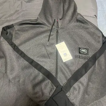 ecko unltd 차콜 그레이 후드티 5L