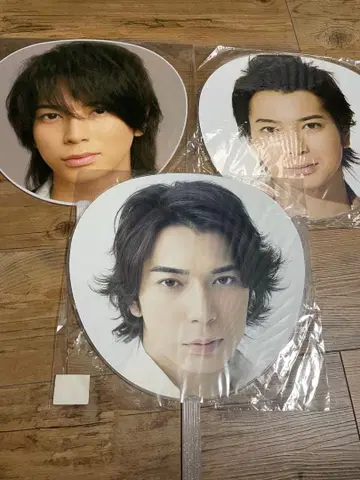 아라시 마츠모토 준 점보 부채