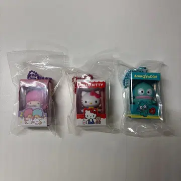 산리오 캐릭터즈 초코박스 박스 피규어 컬렉션 3개 세트