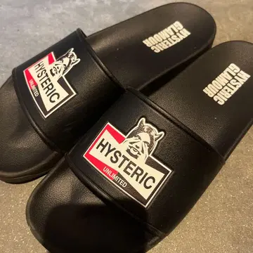 HYSTERIC GLAMOUR 블랙 샌들 45