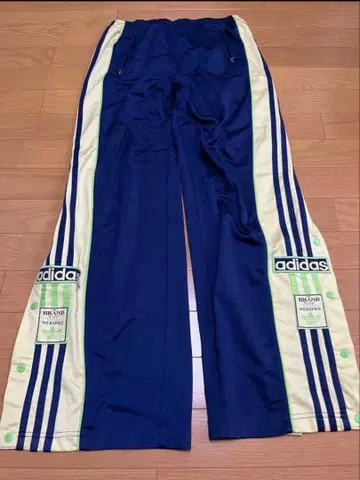 adidas 스트라이프 저리 팬츠 네이비