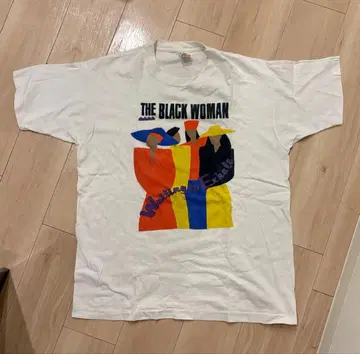 THE BLACK WOMAN 티셔츠 90's 영화 티셔츠