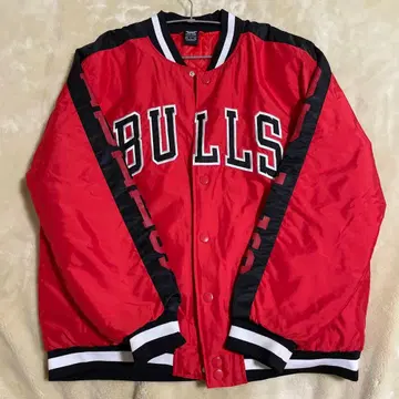 ULTRA GAME BULLS 바시티 자켓 L 사이즈 레드