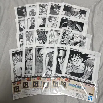 드래곤볼 제일복권 G상 클리어 파일 21종 컴플리트