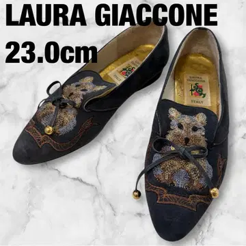 LAURA GIACCONE 라우라 자코네 5 자수 플랫슈즈