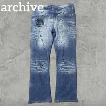 archive denim grunge 그런지 헤이세이 y2k 자수